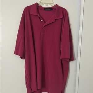 Bugatchi Vomo Men's Red Polo Shirt